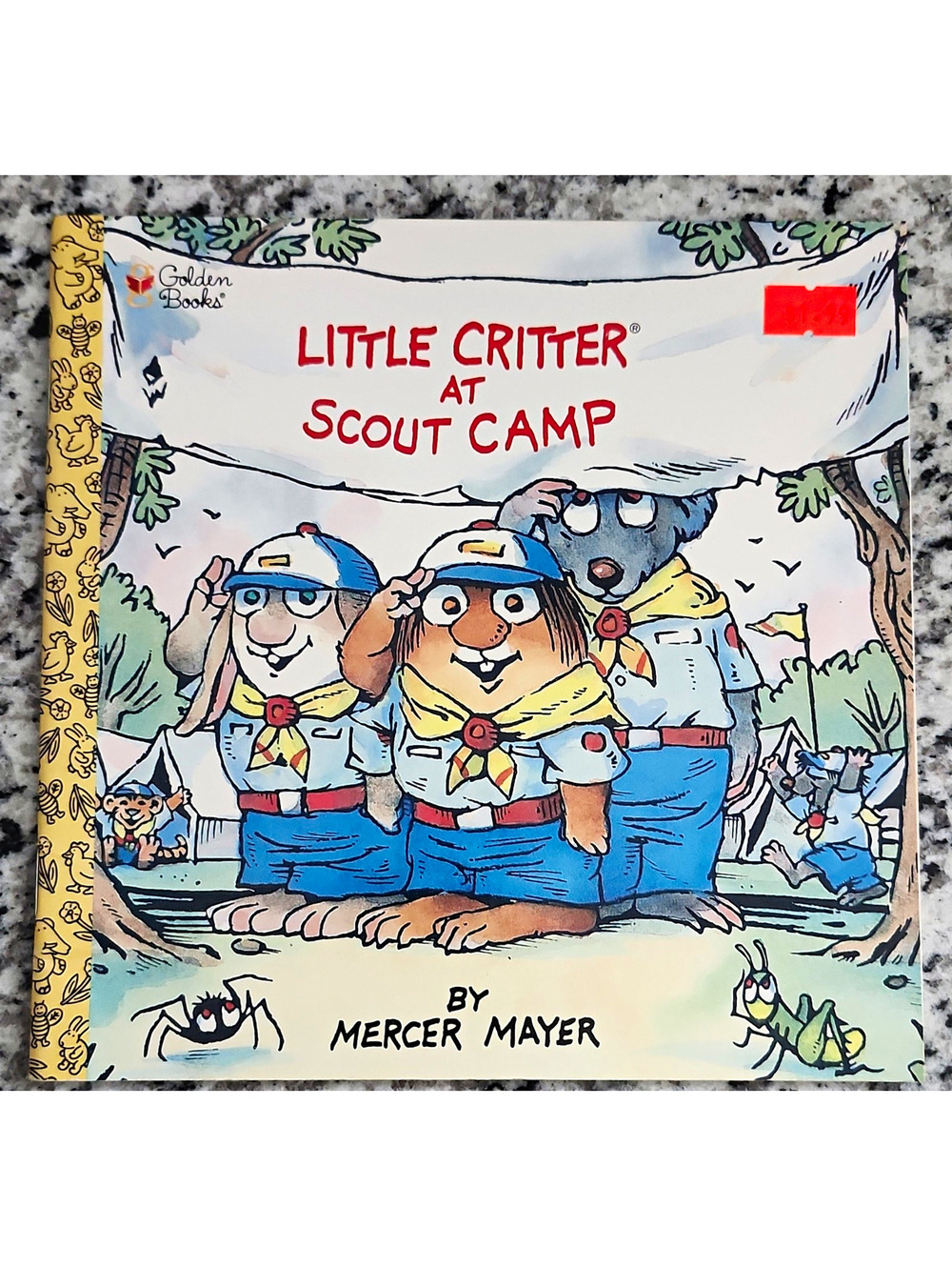 Little Critter Scout Camp Mercer Mayer Hardcover 1998 Golden Books Illus 4-8